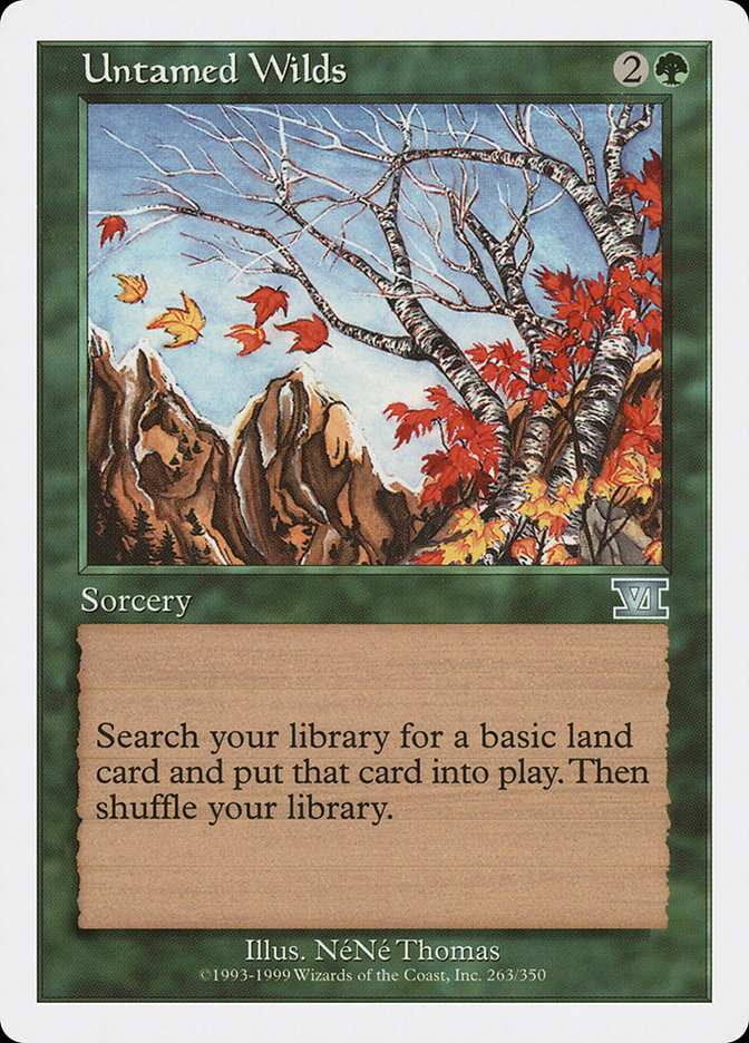 Untamed Wilds (263) [Classic Sixth Edition] | Odin's Place