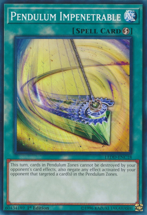 Pendulum Impenetrable [LEDD-ENC18] Common | Odin's Place