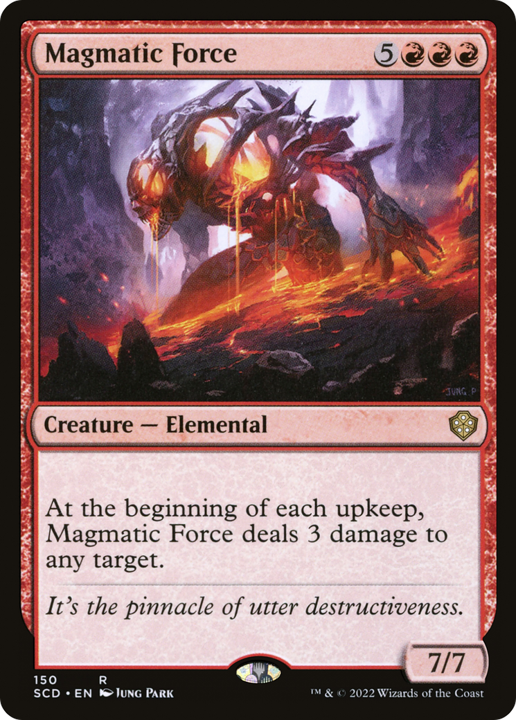 Magmatic Force [Starter Commander Decks] | Odin's Place