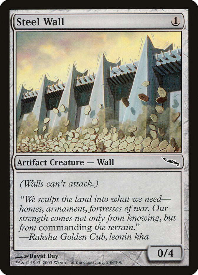 Steel Wall (248) [Mirrodin] | Odin's Place
