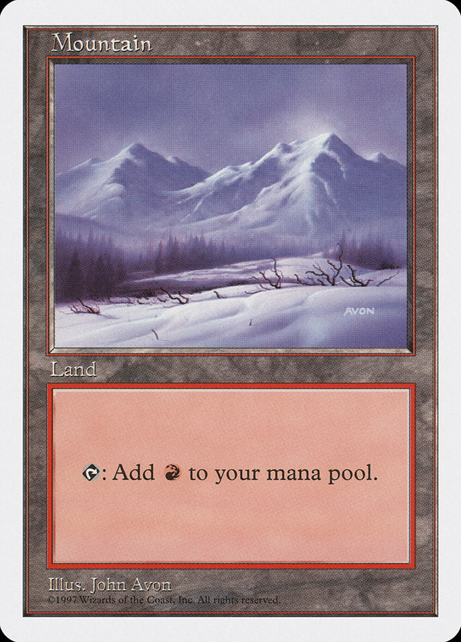 Mountain (442) [Fifth Edition] | Odin's Place