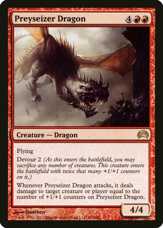 Preyseizer Dragon (50) [Planechase 2012] | Odin's Place