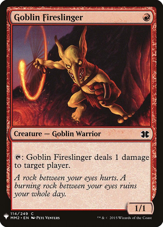 Goblin Fireslinger [Mystery Booster] | Odin's Place