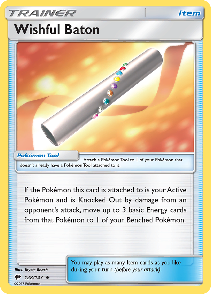 Wishful Baton (128/147) [Sun & Moon: Burning Shadows] | Odin's Place