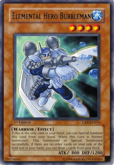 Elemental Hero Bubbleman [CRV-EN014] Rare | Odin's Place