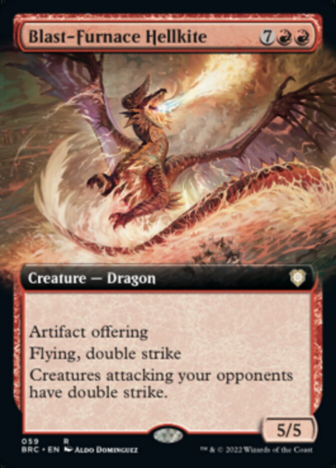 Blast-Furnace Hellkite (Extended Art) [The Brothers' War Commander] | Odin's Place