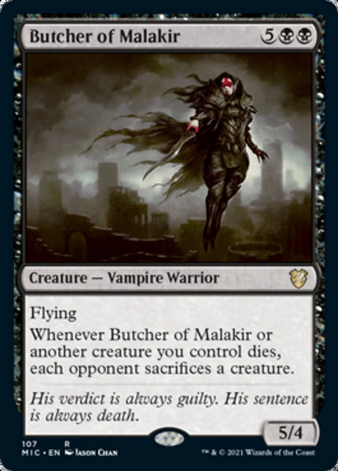 Butcher of Malakir [Innistrad: Midnight Hunt Commander] | Odin's Place