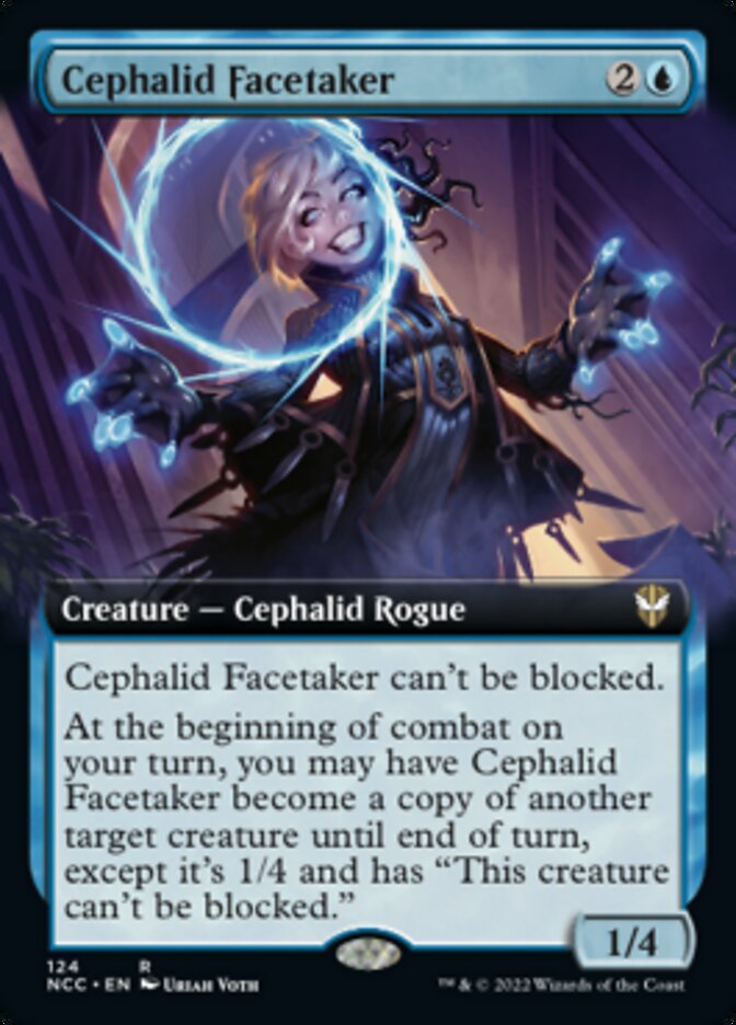 Cephalid Facetaker (Extended Art) [Streets of New Capenna Commander] | Odin's Place