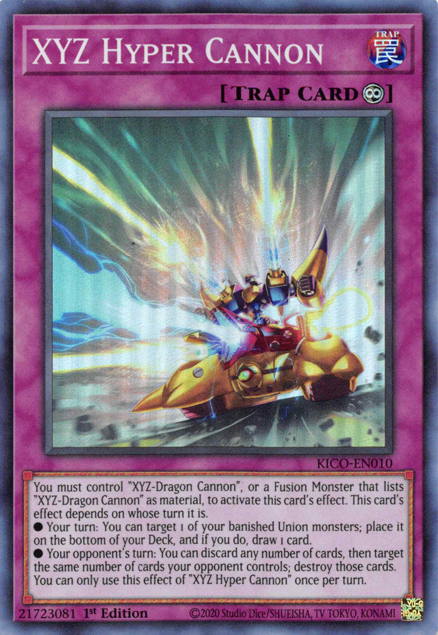 XYZ Hyper Cannon (Super Rare) [KICO-EN010] Super Rare | Odin's Place