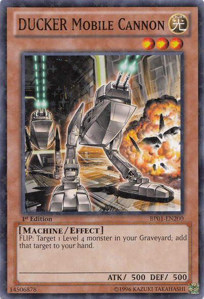 DUCKER Mobile Cannon [BP01-EN200] Starfoil Rare | Odin's Place