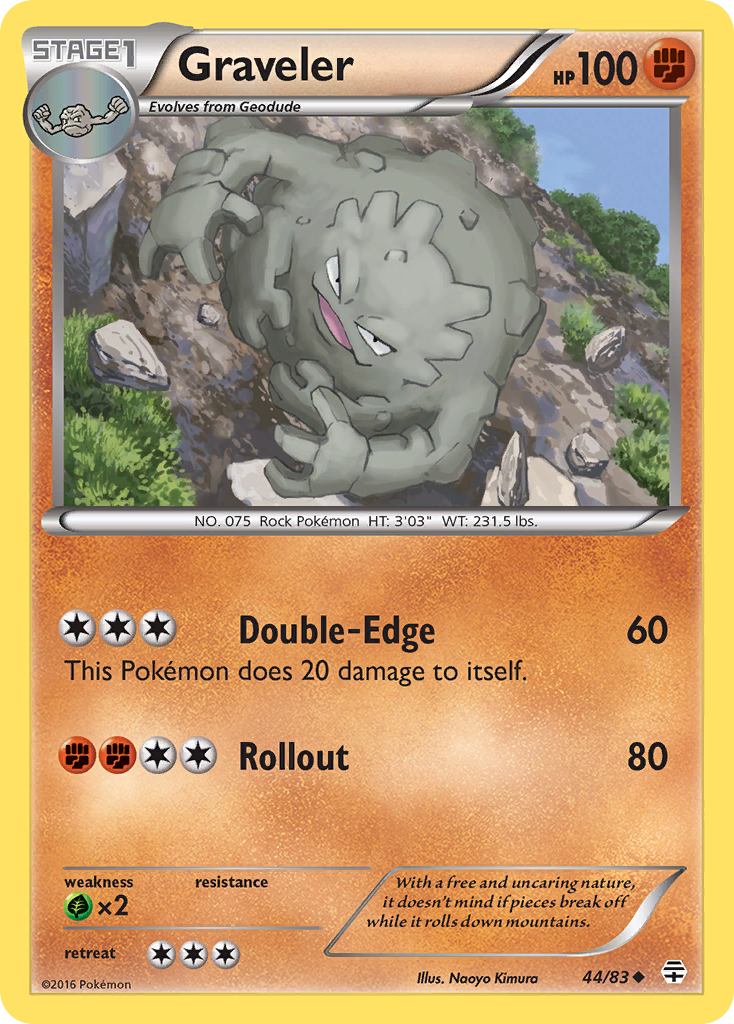 Graveler (44/83) [XY: Generations] | Odin's Place