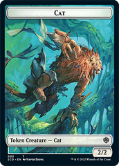 Insect // Cat Double-Sided Token [Starter Commander Decks] | Odin's Place