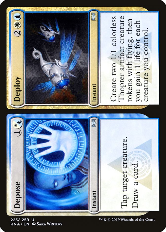 Depose // Deploy (225) [Ravnica Allegiance] | Odin's Place