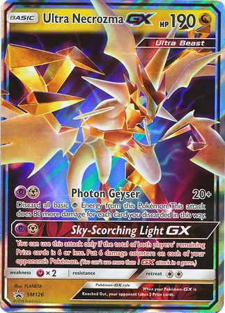 Ultra Necrozma GX (SM126) (Jumbo Card) [Sun & Moon: Black Star Promos] | Odin's Place