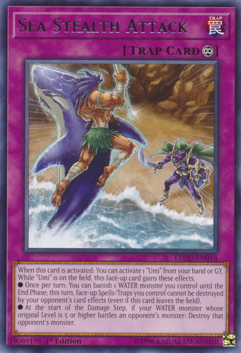 Sea Stealth Attack [LEDU-EN018] Rare | Odin's Place