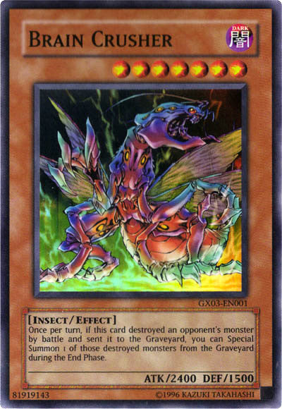 Brain Crusher [GX03-EN001] Super Rare | Odin's Place