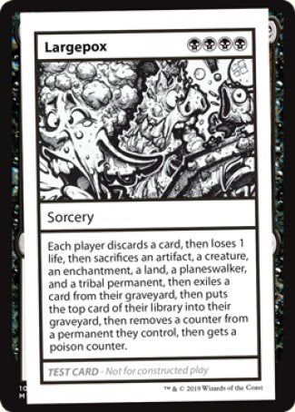 Largepox (2021 Edition) [Mystery Booster Playtest Cards] | Odin's Place