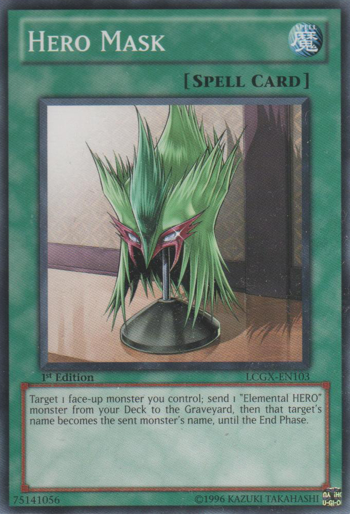 Hero Mask [LCGX-EN103] Common | Odin's Place