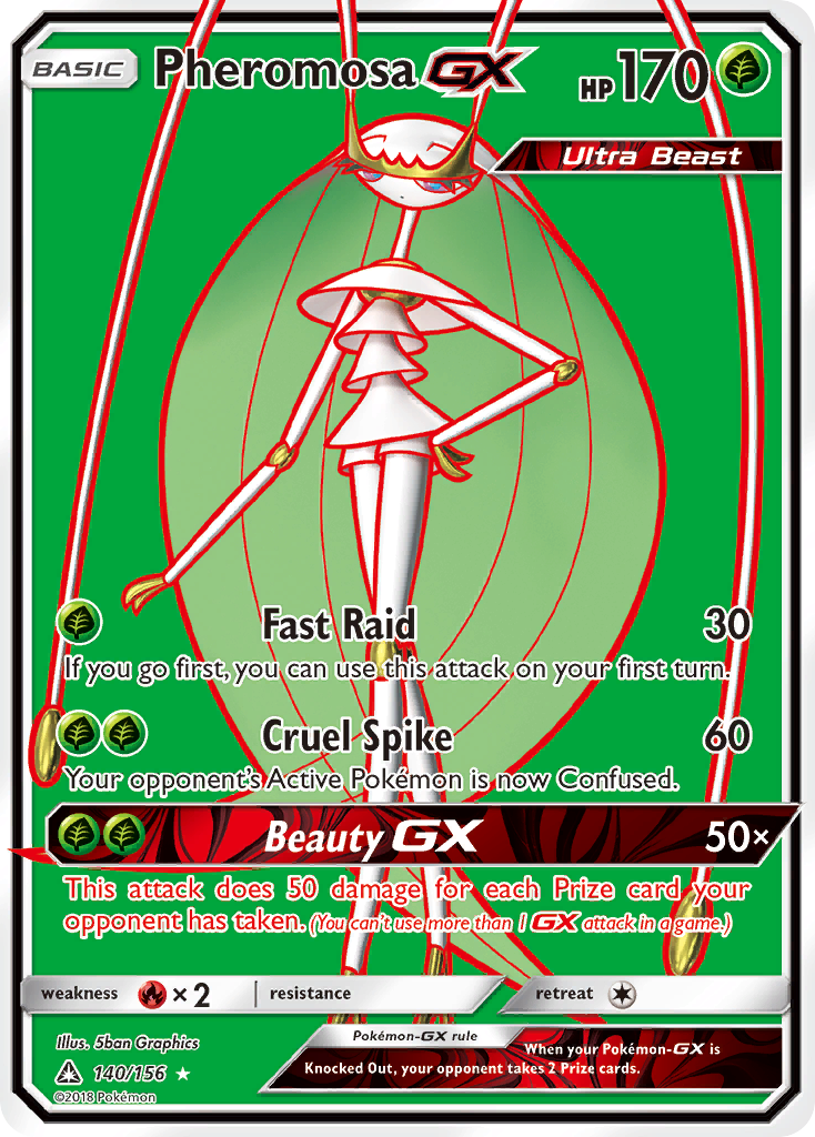 Pheromosa GX (140/156) [Sun & Moon: Ultra Prism] | Odin's Place