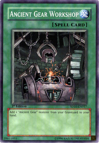 Ancient Gear Workshop [SD10-EN017] Common | Odin's Place