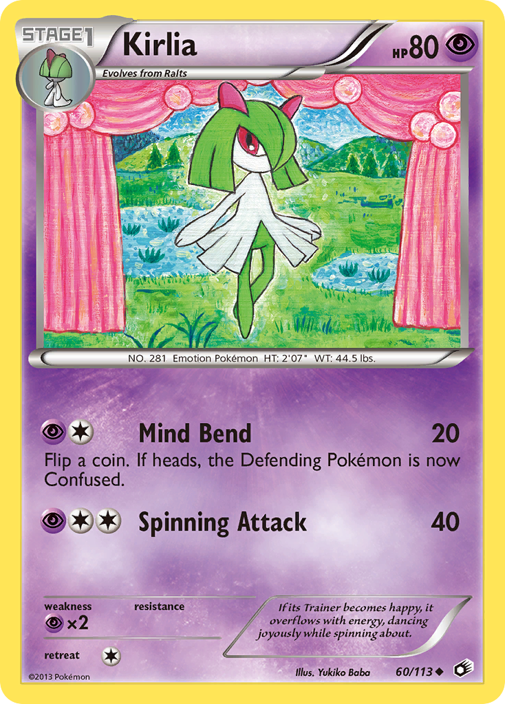 Kirlia (60/113) [Black & White: Legendary Treasures] | Odin's Place