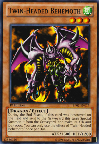 Twin-Headed Behemoth [BP02-EN017] Mosaic Rare | Odin's Place