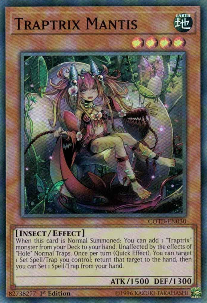 Traptrix Mantis [COTD-EN030] Super Rare | Odin's Place