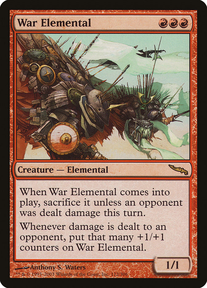 War Elemental [Mirrodin] | Odin's Place