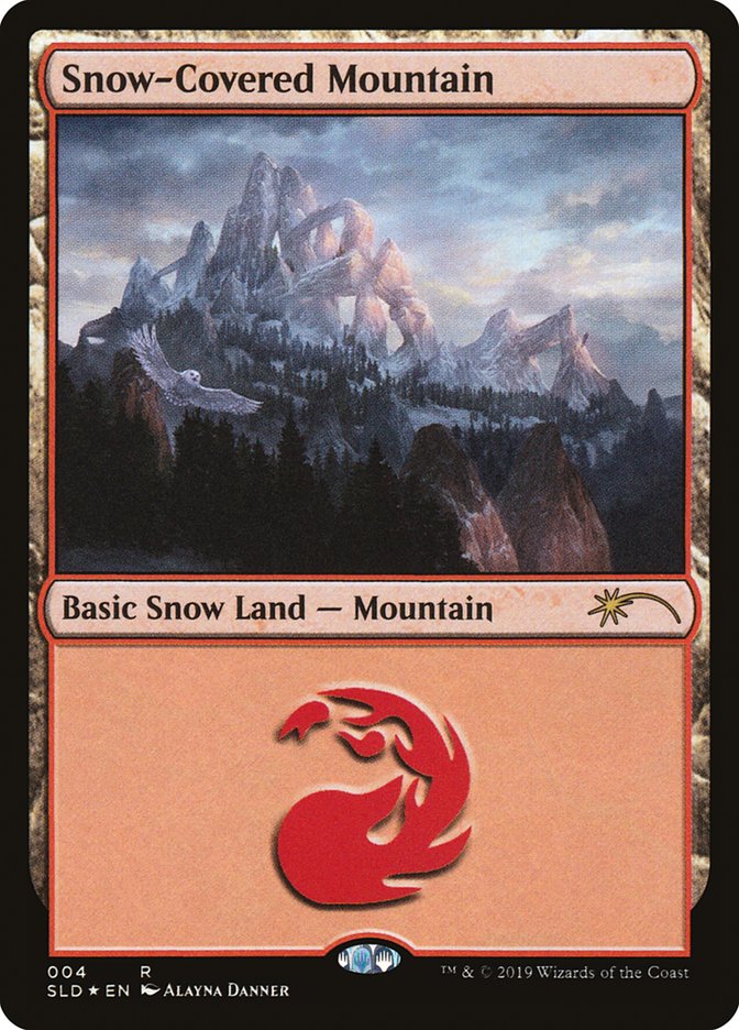 Snow-Covered Mountain (004) [Secret Lair Drop Series] | Odin's Place