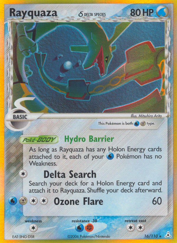 Rayquaza (16/110) (Delta Species) [EX: Holon Phantoms] | Odin's Place