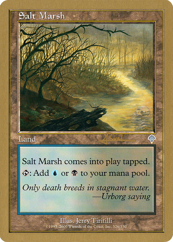 Salt Marsh (Antoine Ruel) [World Championship Decks 2001] | Odin's Place