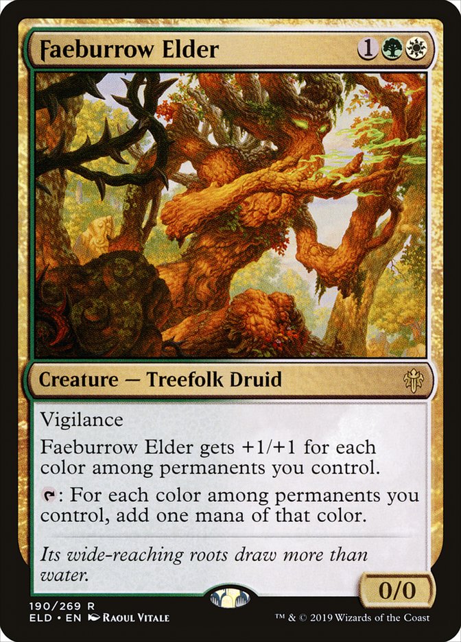 Faeburrow Elder [Throne of Eldraine] | Odin's Place