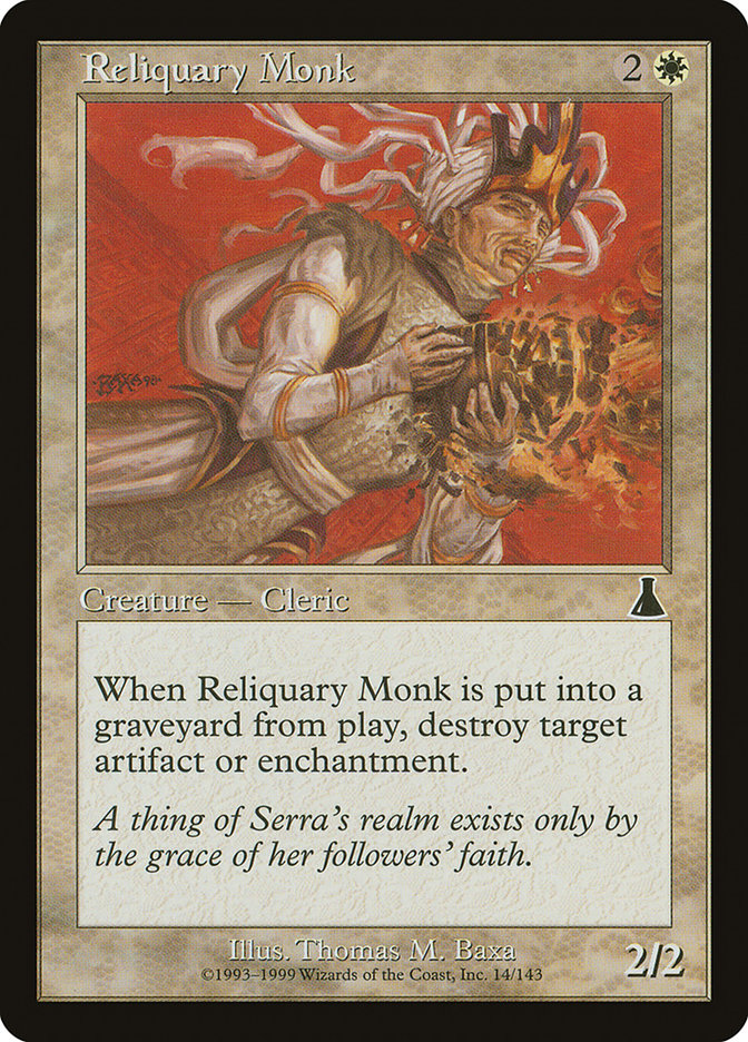 Reliquary Monk (14) [Urza's Destiny] | Odin's Place