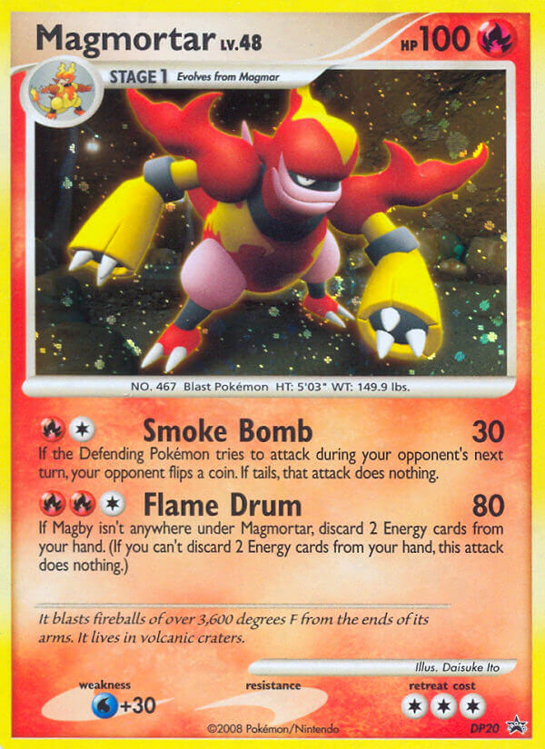 Magmortar (DP20) [Diamond & Pearl: Black Star Promos] | Odin's Place