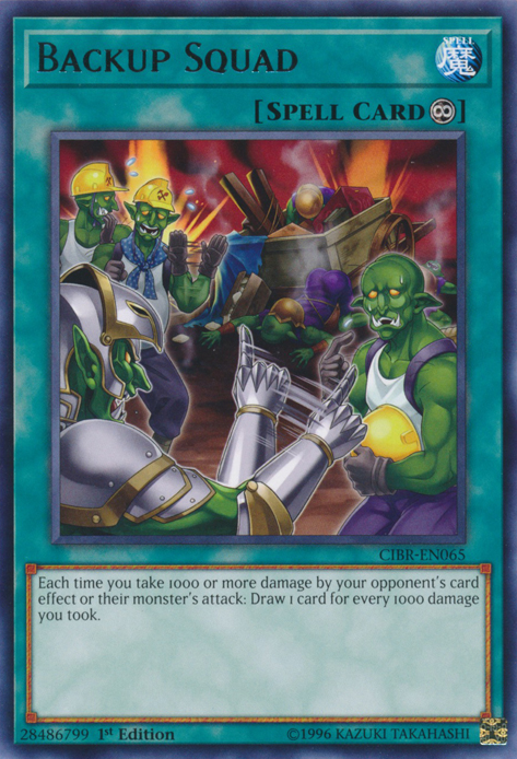 Backup Squad [CIBR-EN065] Rare | Odin's Place