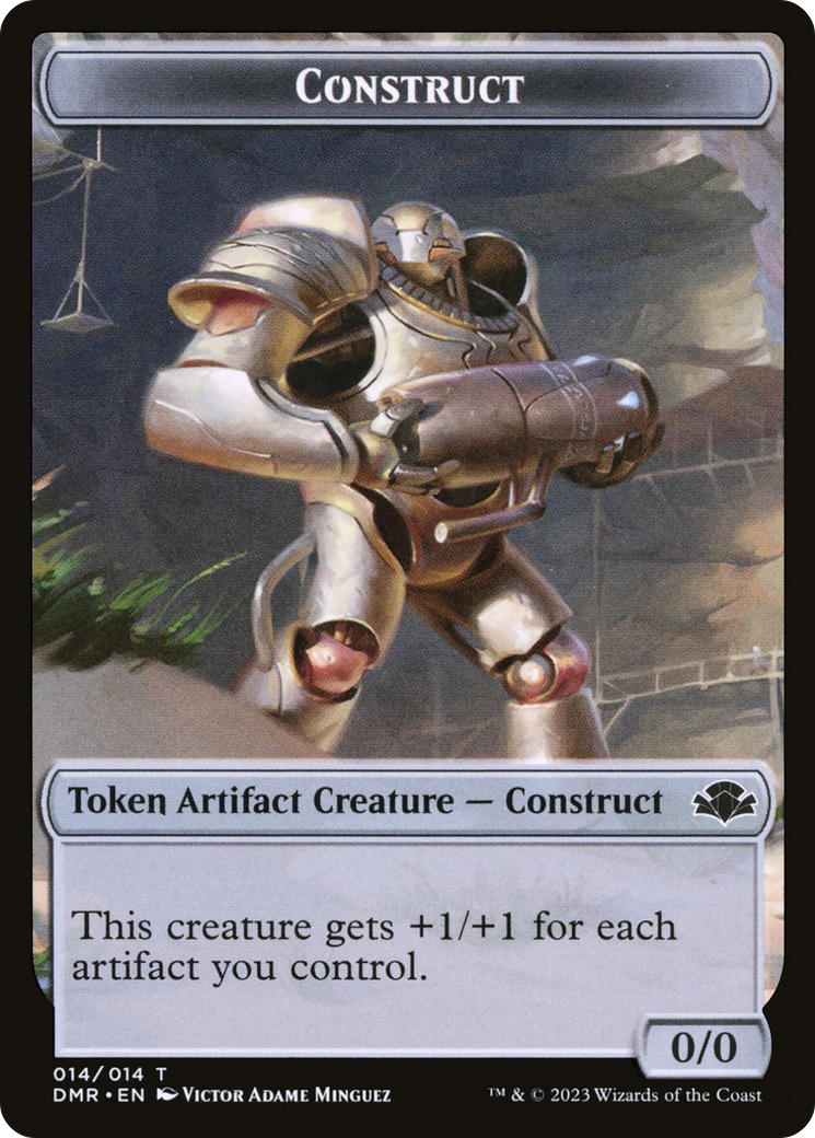 Construct Token [Dominaria Remastered Tokens] | Odin's Place