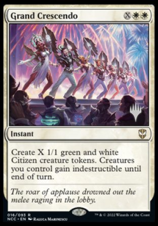 Grand Crescendo (Promo Pack) [Streets of New Capenna Commander Promos] | Odin's Place