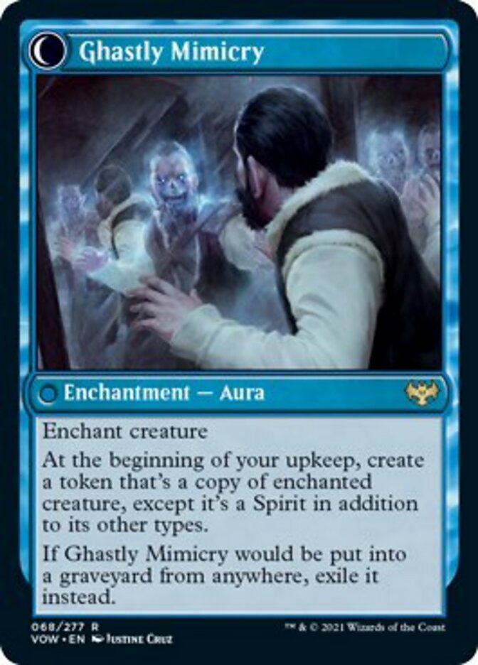 Mirrorhall Mimic // Ghastly Mimicry [Innistrad: Crimson Vow] | Odin's Place