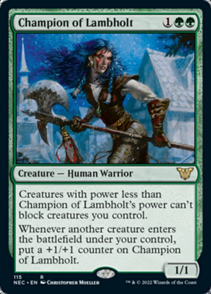 Champion of Lambholt [Kamigawa: Neon Dynasty Commander] | Odin's Place