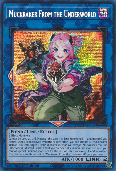 Muckraker From the Underworld [MP23-EN194] Prismatic Secret Rare | Odin's Place