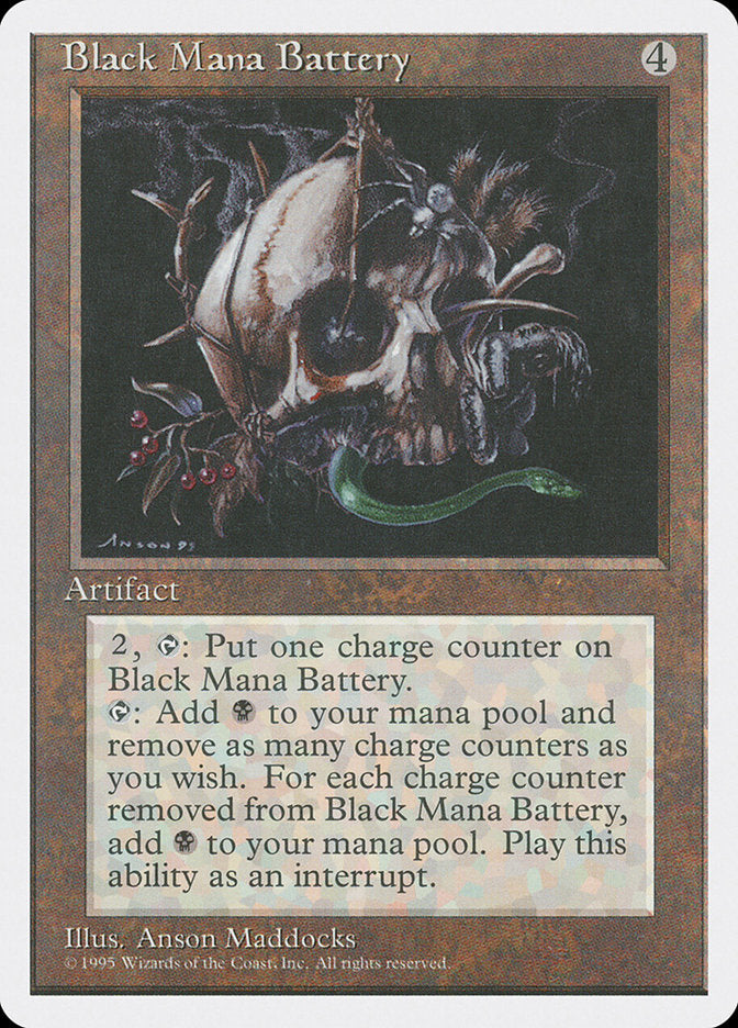 Black Mana Battery (298) [Fourth Edition] | Odin's Place