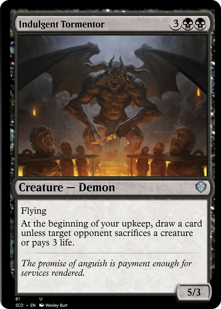 Indulgent Tormentor [Starter Commander Decks] | Odin's Place