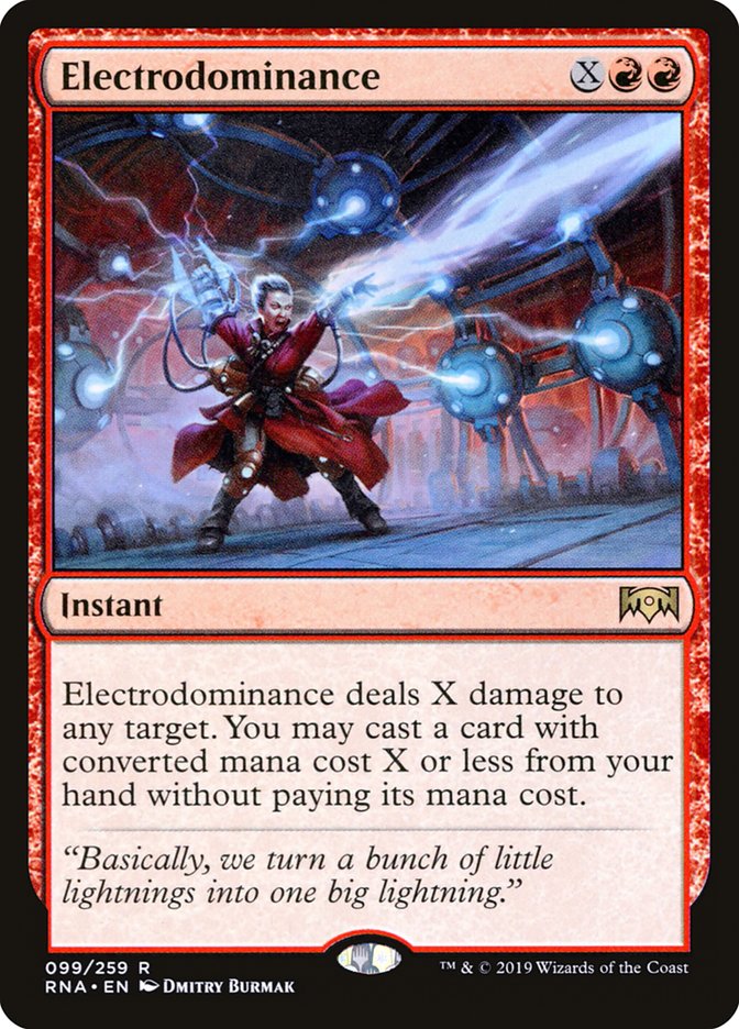 Electrodominance (99) [Ravnica Allegiance] | Odin's Place