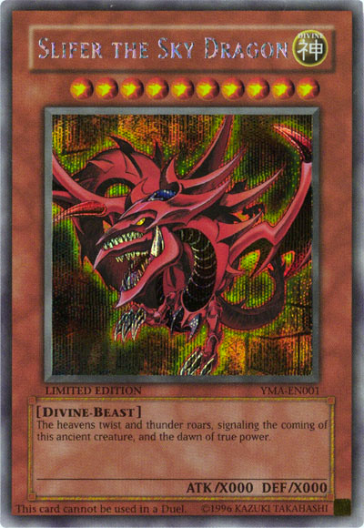 Slifer the Sky Dragon [YMA-EN001] Secret Rare | Odin's Place