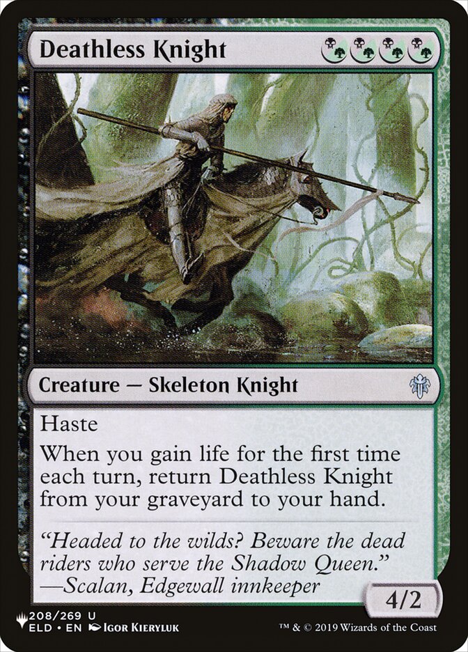 Deathless Knight [The List] | Odin's Place