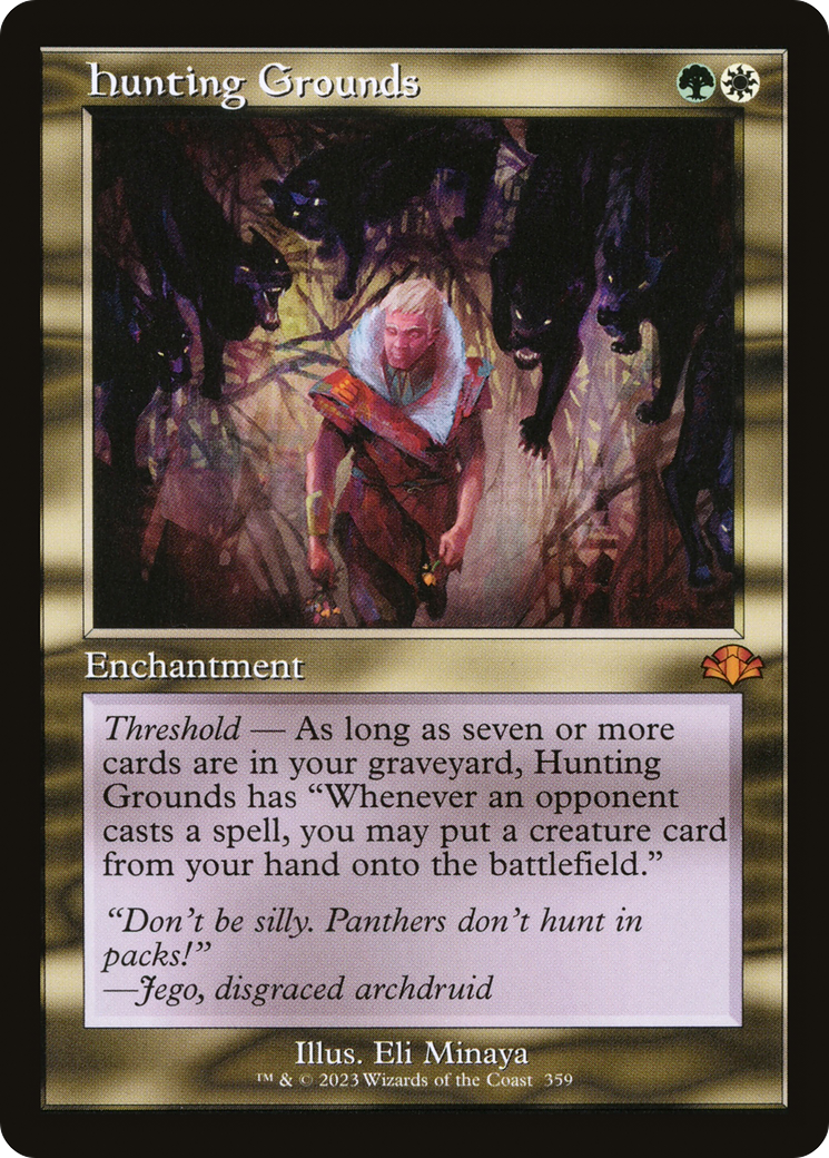Hunting Grounds (Retro) [Dominaria Remastered] | Odin's Place