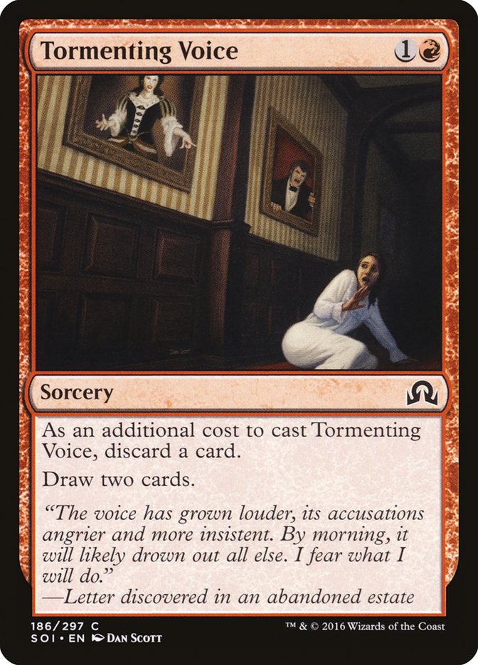 Tormenting Voice (186) [Shadows over Innistrad] | Odin's Place