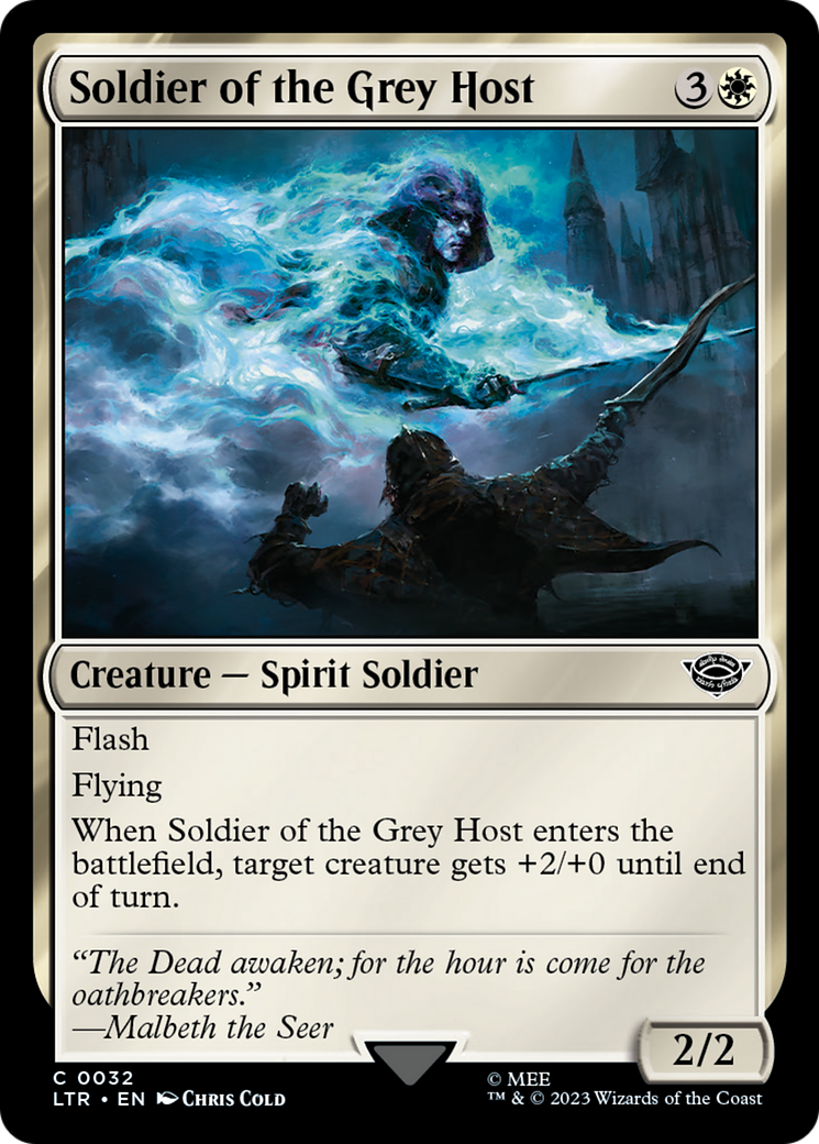 Soldier of the Grey Host [The Lord of the Rings: Tales of Middle-Earth] | Odin's Place