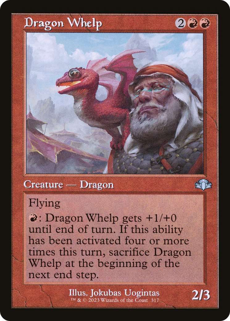 Dragon Whelp (Retro) [Dominaria Remastered] | Odin's Place