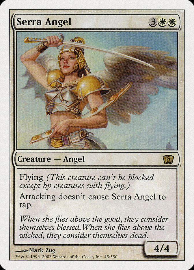 Serra Angel (45) [Eighth Edition] | Odin's Place